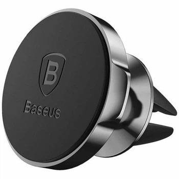 Автотримач для телефона Baseus Small Ears Series Magnetic Car Air Vent Mount Black (SUER-A01)