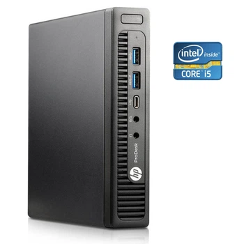 Неттоп HP ProDesk 600 G2 Mini USFF / Intel Core i5-6500T (4 ядра по 2.5 -3.1 GHz) / 8 GB DDR4 / 250 GB SSD + 500 GB HDD / Intel HD Graphics 530 б/у