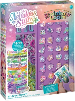 Набір для створення прикрас Nebulous Stars Rainbow Loom Небесна фантазія з підвісками (11117) (6900007562683)