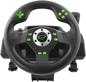 Kierownica przewodowa ESPERANZA USB PC/PS3 czarna (EGW101) (955555908421249) - Outlet