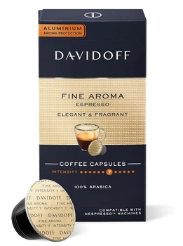 Кофе в капсулах Nespresso Davidoff Fine Aroma 10 шт Неспрессо Давидоф 100% Арабика