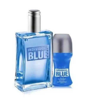 Мужской парфюмированный набор 2-в-1 Avon Individual Blue: Туалетная вода Individual Blue 100 мл + Дезодорант-антиперспирант Individual Blue 50 мл