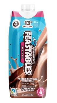 Шоколадне молоко Feastables Protein Fortified Chocolate Milk 236 мл