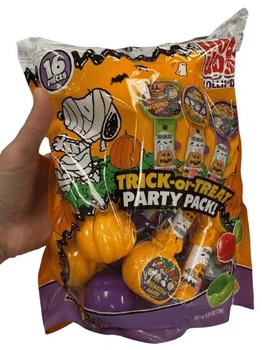 Набор леденцов Halloween Peanuts Pop Ups Lollipops 16шт, 127г