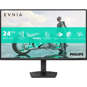 TFT 23.8" Philips 24M2N3200NF, IPS, 144Гц, HDMI, DP, черно-серый
