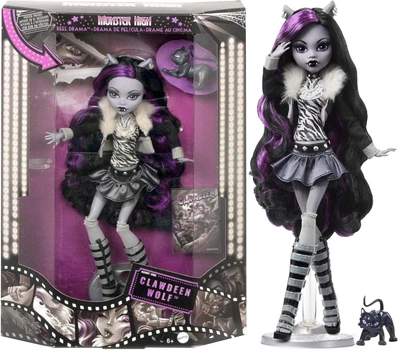 Кукла Mattel Монстер Хай Клодин Вульф Рил Драма Monster High Clawdeen Wolf Reel Drama Doll
