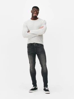 Джинси Skinny Primark темно-сірий PRCRQ878 28/30