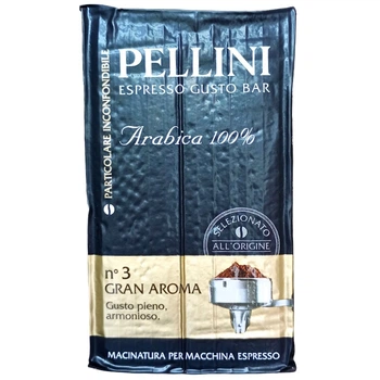 Кофе молотый Pellini Espresso Gran Aroma №3 Arabica 100% 250 г