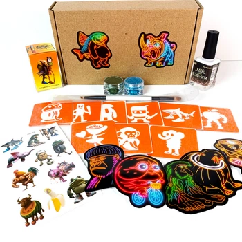Подарочный набор "Брейнрот" для 1 ребенка от Fresh Tattoo (gift-box-brainrot-1kid)