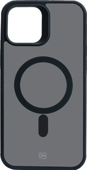 Etui plecki 3MK Smoke Mag do Apple iPhone 15 Plus Black (5903108563611)