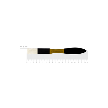 Пензель щетинний флейц Rosa AMBER 2306 №15