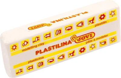 Пластилин JOVI PLASTILINA 150г белый