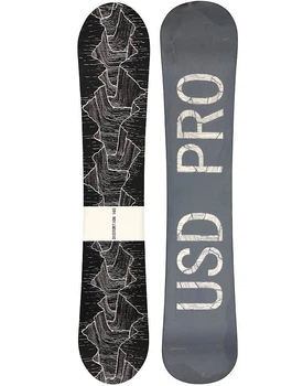Сноуборд USD Pro DISTORTION 158 Black/Grey (USB19M1P)