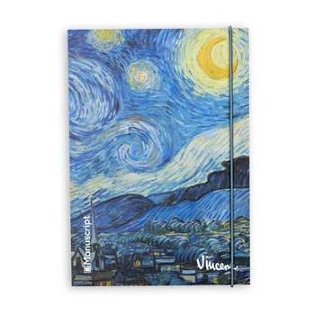 Скетчбук Manuscript Van Gogh 1889 А5 150г 80л твердая палитурка
