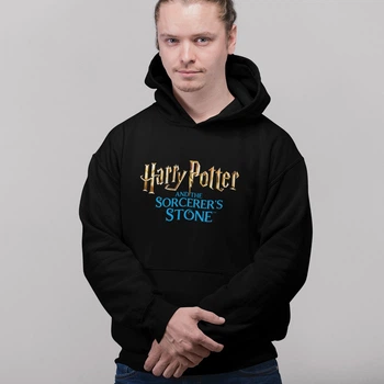 Худі флісовий унісекс Harry Potter (And The Sorcerers Stone) XS чорний