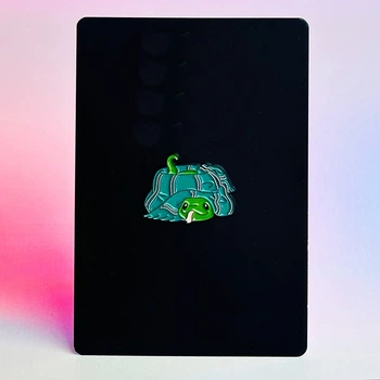 Значок пін Harry Potter (Slytherin Symbol)