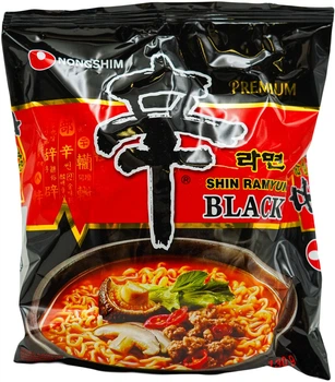 Лапша быстрого приготовления Nongshim Black Shin Ramyun 130 г (8801043060226)