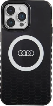 Etui Audi IML Big Logo MagSafe do Apple iPhone 14 Pro Max Black (AU-IMLMIP14PM-Q5/D2-BK)