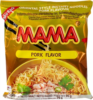 Локшина швидкого приготування MAMA зі свининою 90 г (8850987131769)