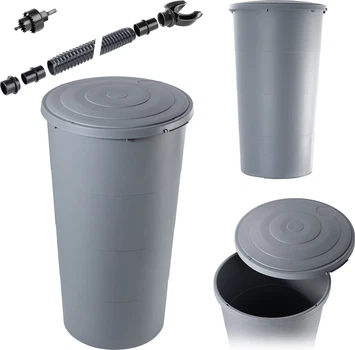 Ємність для дощової води Kadax Casello 200 л Сіра