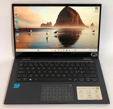 Ноутбук Asus VivoBook Go 14 Flip TP1400KA - 14" FullHD IPS тачскрин / Celeron N4500 / 4gb / 125gb ssd / Windows 11 Home, Б/в
