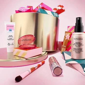 SEPHORA COLLECTION Premium Advent Calendar — 24 ексклюзивні подарунки для макіяжу, догляду за шкірою та волоссям