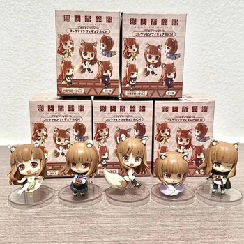 Набор аниме фигурок Spice and Wolf, Волчица и пряности Holo, Холо, 5 см (SW 0007)