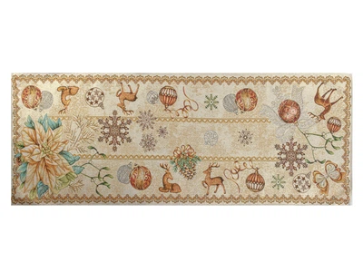 Ранер рождественский гобелен TINSEL LUREX 54x140см