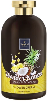 Крем-гель для душа Famirel Wonder Nature Pineapple&Coconut 500 мл (7290114086813)