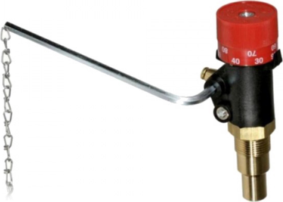 Regulator paleniskowy Kalvis Honeywell do kotłów na paliwo stałe 3/4" (FR124-3/4A)