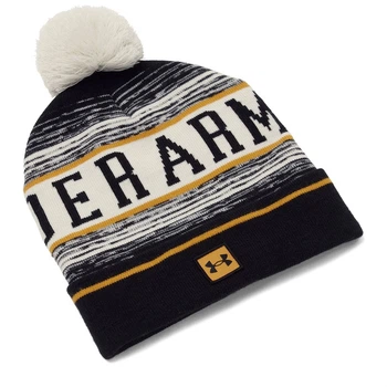 Шапка зимняя унисекс Under Armour Halftime Pom Beanie 1386634-111