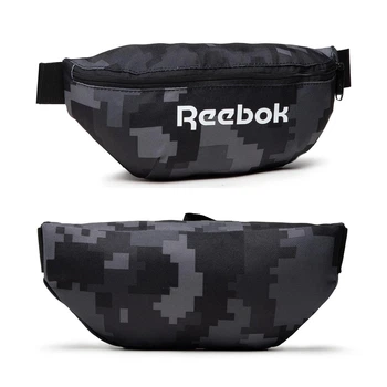 Сумка на пояс плечо бананка Reebok act core graphic waist bag h36565