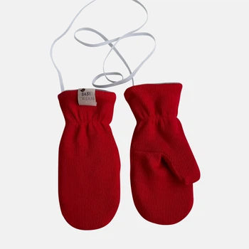 Детские зимние варежки Babydream rykp16 92-104 см Красные (ROZ6501022515)