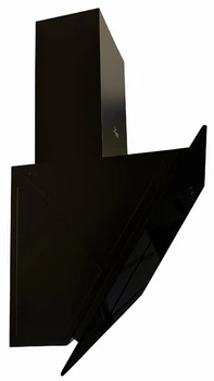 Вытяжка Luxor Laura 60 Alicante Hilton BL 1450 Led + система двойного втягивания, черный