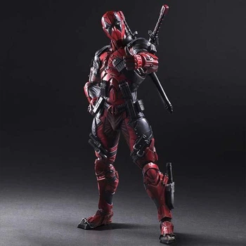 Колекційна фігурка Дедпул Deadpool. Екшн-фігура з аксесуарами в подарунковій коробці 25 см