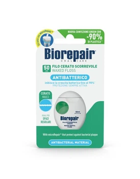 Вощеная зубная нить BIOREPAIR 50м (03041)