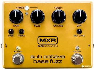 Педаль эффектов Dunlop M287 MXR Sub Octave Bass Fuzz