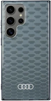 Etui Audi IML Stitching Pattern MagSafe do Samsung Galaxy S24 Ultra (S928) Grey (AU-IMLMS24U-Q5/D3-GY)