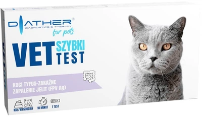 Test weterynaryjny Diather Koci Tyfus zakazne zapalenie jelit FPV Ag 1 szt (5902205134601)