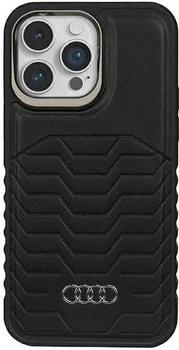 Etui Audi Synthetic Leather MagSafe do Apple iPhone 14 Pro Black (AU-TPUPCMIP14P-GT/D3-BK)