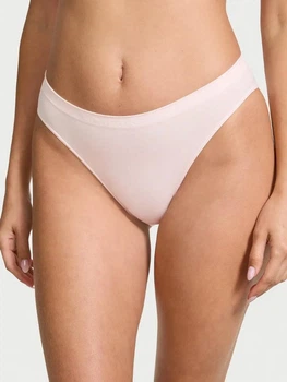 Трусики сліпи жіночі Victoria's Secret Seamless Bikini Panty 26860975 XL Рожеві (34312955164343)