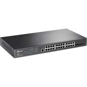 Коммутатор управляемый 24-портовый TP-Link JetStream TL-SG3428 56 Gbps 4xSFP USB2.0 Black