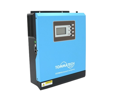 Гибридный инвертор TommaTech TT-NEW1K-12 1000W 12V PWM синусоида 50A 600W RS232 RS485 USB