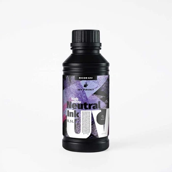 Чернила для УФ печати My Print UV LED neutral для Ricoh G5I (0,5 л) black (11220)