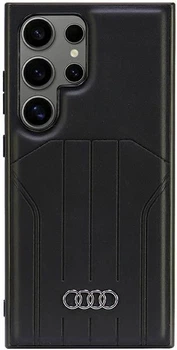 Etui Audi Synthetic Leather MagSafe do Samsung Galaxy S24 Ultra (S928) Black (AU-TPUPCMS24U-Q5/D1-BK)