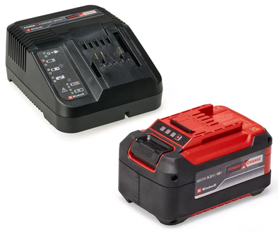 Потужний акумулятор і зарядний пристрій 18V 5,2 Аh Starter-Kit Einhell Power-X-Change (4512147) TR_4512147