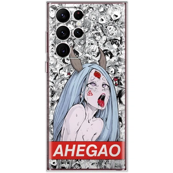 Силіконовий чохол BoxFace Samsung Galaxy S22 Ultra (S908) Ahegao (44181-up2479)