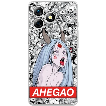 Силиконовый чехол BoxFace Ulefone Note 18 Pro Ahegao (65171-up2479)