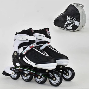 Роликовые коньки Best Roller белые,размер 39-42