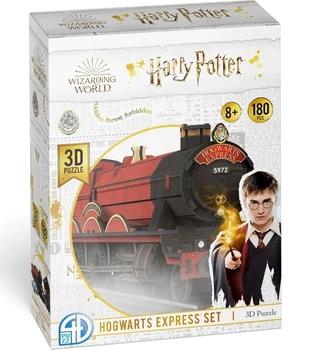 Пазл 3D Гоґвортський Експрес Гаррі Поттер (Hogwarts Express Set 3D puzzle Harry Potter)